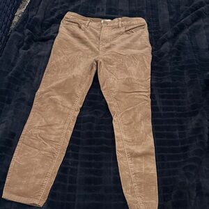 Loft Tan Corduroy Pants size 29/8